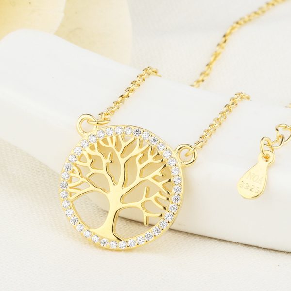 Exquisite Fashionable 925 Sterling Silver Necklace, Factory Direct Wholesale Jewelry - Image 4