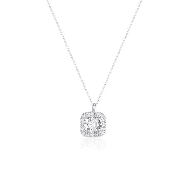 'Little Candy' Zircon Pure Silver s999 Necklace for Women, Light Luxury, Niche, High End, Gift for Girlfriend and Best Friend's Birthday - Image 5