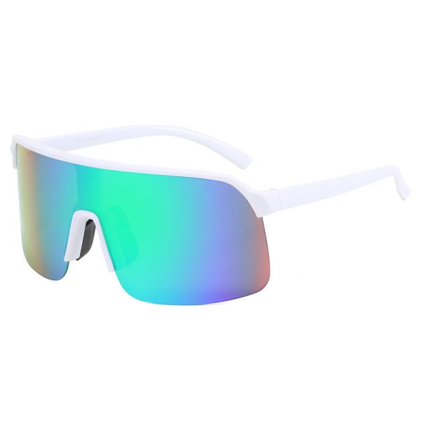 New Colorful Outdoor Bicycle Sunglasses for Women, European and American Sports Glasses for Men, Cycling Sunglasses - 图片 8