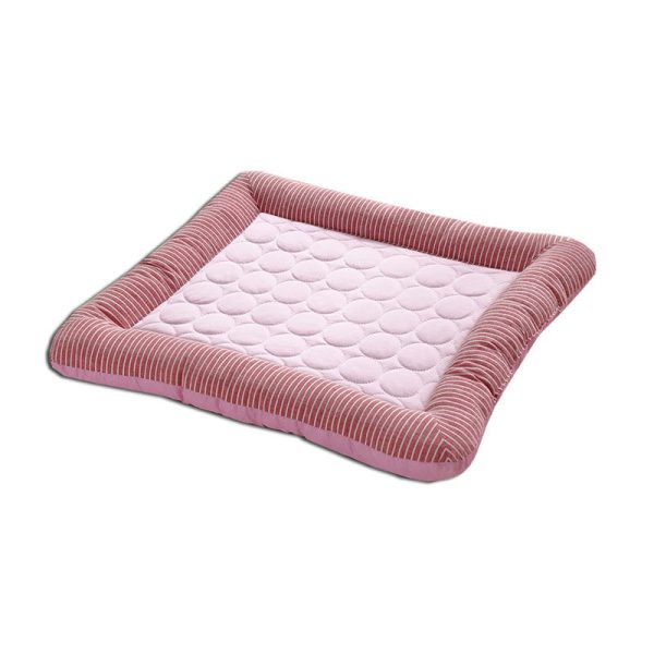 Pet Cooling Pad Bed For Dogs Cats Puppy Kitten Cool Mat Pet Blanket Ice Silk Material Soft For Summer Sleeping  Blue Breathable - 图片 8