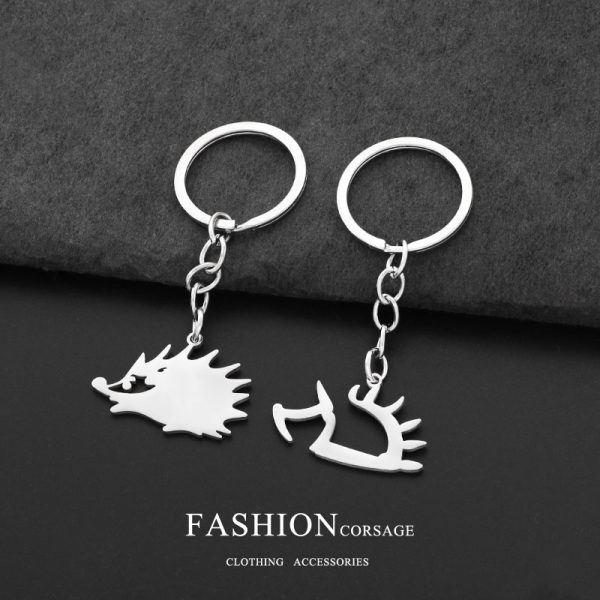 Zhao Tongyi's Little Hedgehog Keychain, fan support, personalized, light luxury, hip-hop, no fading, high-end accessories