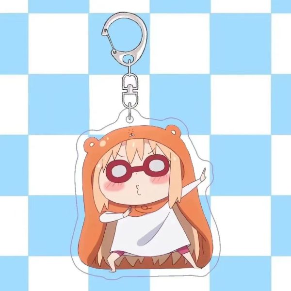 Bilibili Dry Girl Little Burial Keychain Little Red Book Surrounding Anime Cartoon Cute Funny Backpack Small Pendant - 图片 3