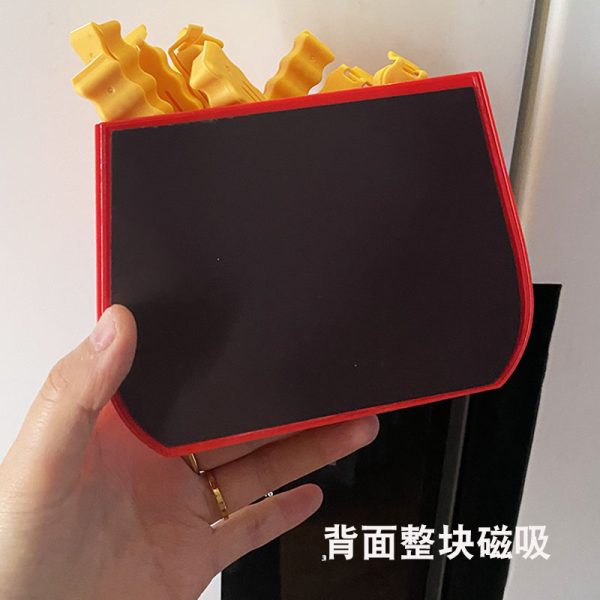 Ins McDonald Magnetic Absorption Storage Box Cute HOME Magnetic Manual DIY Decoration Magnet Stone Refrigerator Sticker - 图片 3