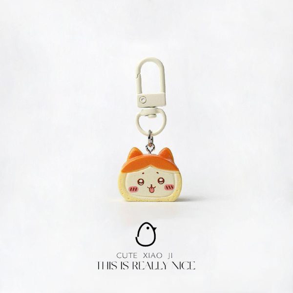 Cute Toast Usachi Keychain Versatile Backpack Accessories Girl Heart Fun Bag Accessories - Image 2