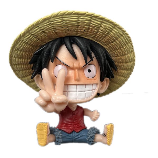 Anime One Piece Cartoon Magnetic Refrigerator Sticker Luffy Qiaoba New House Hole Board Decoration Sticker Solon Home Decoration - 图片 5