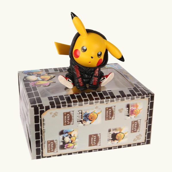 Tiktok, the same type of magnetic absorption treasure, Kemeng Pikachu refrigerator, wet clothes, Bikachu magnetic absorption, cute cartoon refrigerator decoration - 图片 4