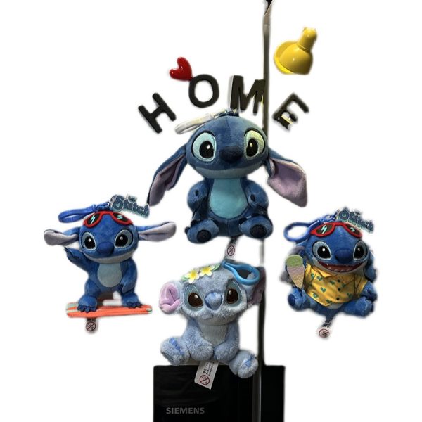 Disney genuine Stitch magnetic refrigerator sticker cute Stitch ice cream skateboard home magnet decoration sticker - 图片 5