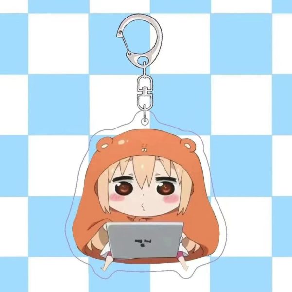 Bilibili Dry Girl Little Burial Keychain Little Red Book Surrounding Anime Cartoon Cute Funny Backpack Small Pendant - 图片 2