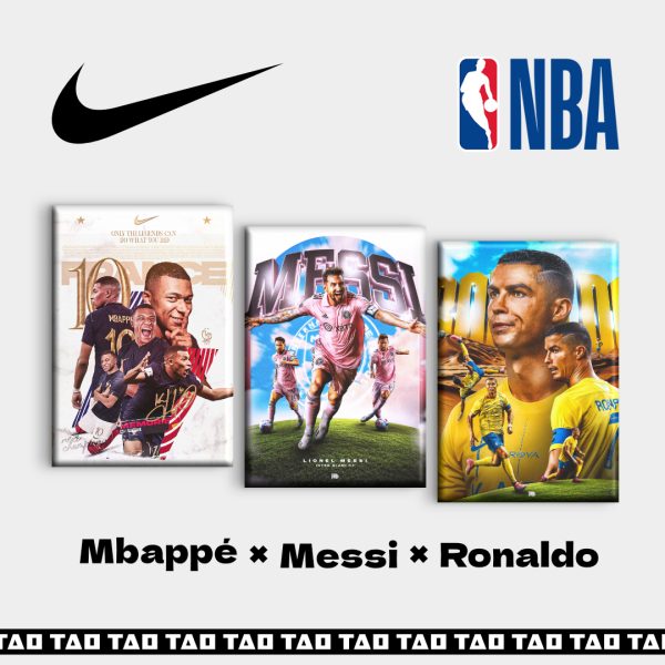 Mbappe, Messi, Cristiano Ronaldo, Creative Magnetic Refrigerator Sticks, Superstar Stars, High Definition Patterns Around, Customizable