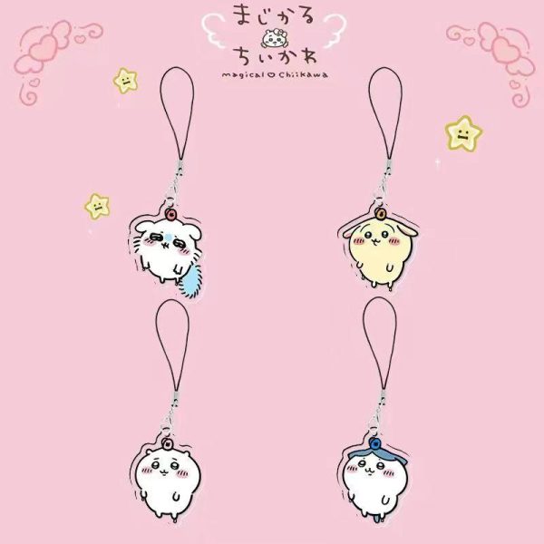 Chiikawa, Kiikawa, Usaqi, Little Eight, Momoka, Decorative Cartoon Anime Pendant, Acrylic Keychain - 图片 3