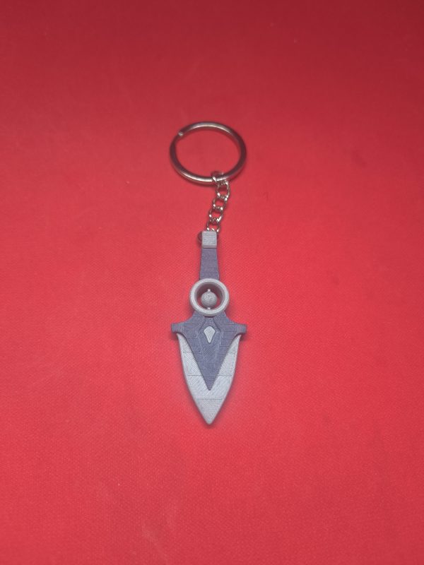 Valorant Game Periphery Fearless Contract Mini JETT Jetwind Hardless Model Toy Keychain - Image 3