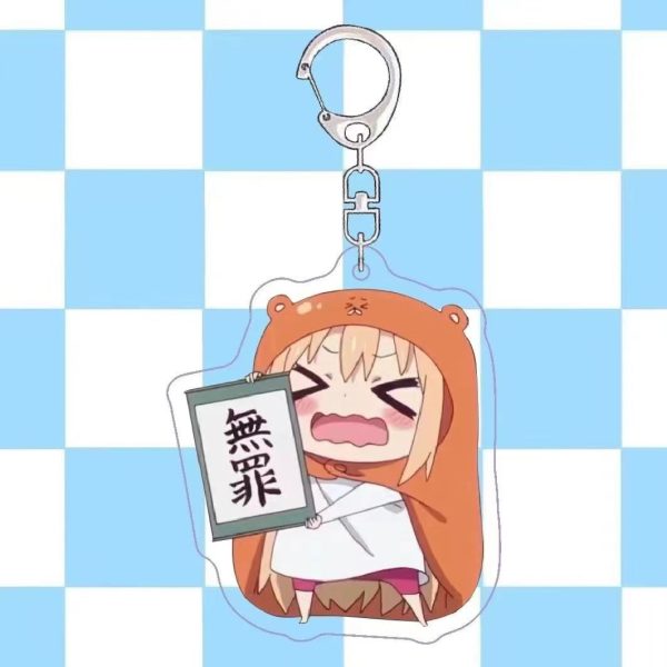 Bilibili Dry Girl Little Burial Keychain Little Red Book Surrounding Anime Cartoon Cute Funny Backpack Small Pendant - 图片 5