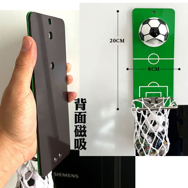 2022 Qatar World Cup football bottle opener Messi Cristiano Ronaldo magnetic refrigerator sticker wall mounted beer bottle opener - 图片 3