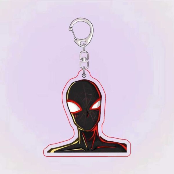 Spider Man, parallel universe, crisscrossing universe, Gwen Myers, peripheral keychains, couple avatars, backpack, small pendant - Image 5