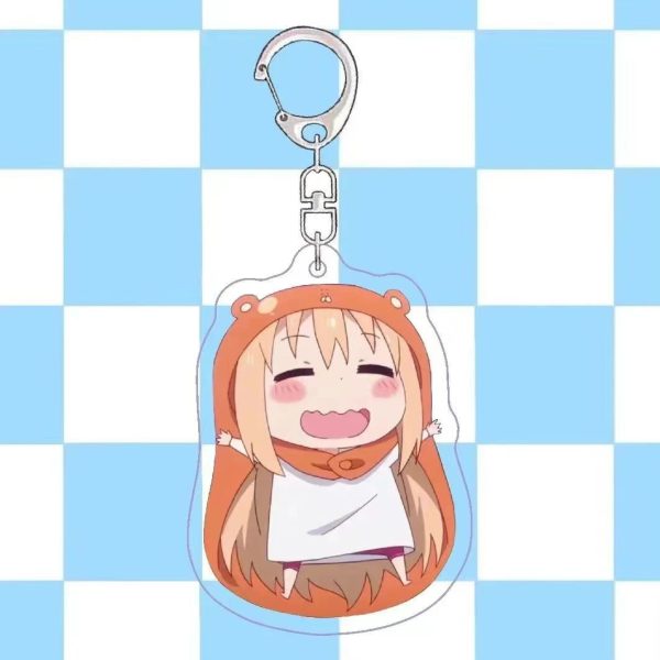 Bilibili Dry Girl Little Burial Keychain Little Red Book Surrounding Anime Cartoon Cute Funny Backpack Small Pendant - 图片 4