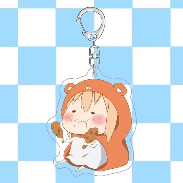 Bilibili Dry Girl Little Burial Keychain Little Red Book Surrounding Anime Cartoon Cute Funny Backpack Small Pendant