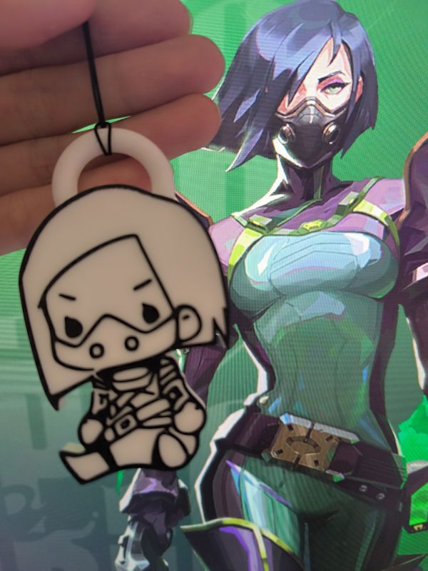 Fearless Contract Cute Character Pendant KJ Viper Raze Skye Cute Character Pendant - 图片 2