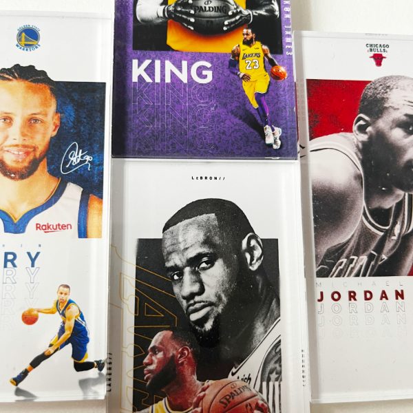 NBA James Curry Jordan Old James Acrylic Creative Magnetic Refrigerator Adhesive GOAT Customizable - Image 2