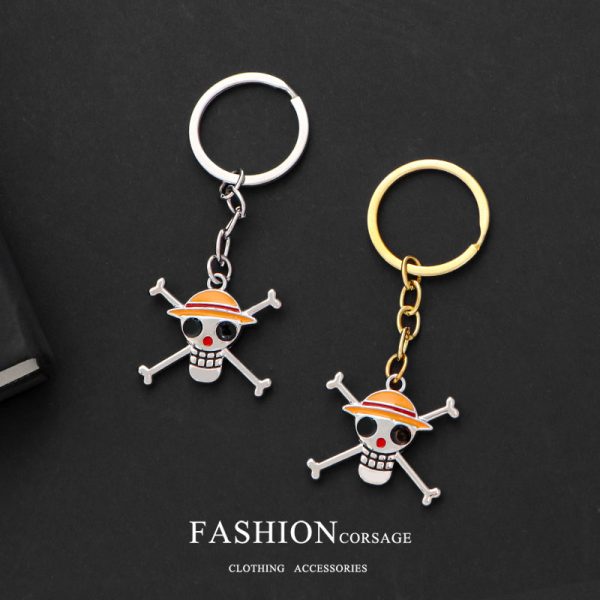 One Piece: Straw Hat, Skull Head, Brooch, Badge, Pendant, Clothes, Books, Packaging Accessories, Pin, Keychain, Necklace - Image 3