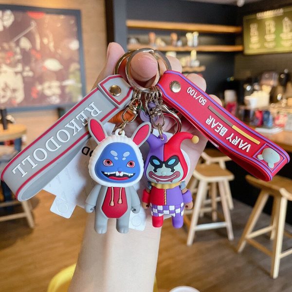 Little Hero Second Generation Keychain Doll Alliance Trendy Personalized Car Accessories Cute Bag Pendant Genuine - 图片 2