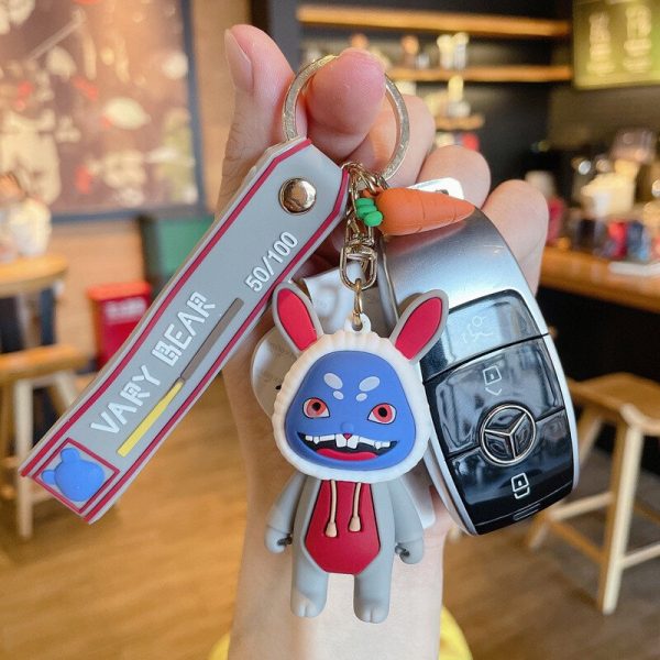 Little Hero Second Generation Keychain Doll Alliance Trendy Personalized Car Accessories Cute Bag Pendant Genuine - 图片 4