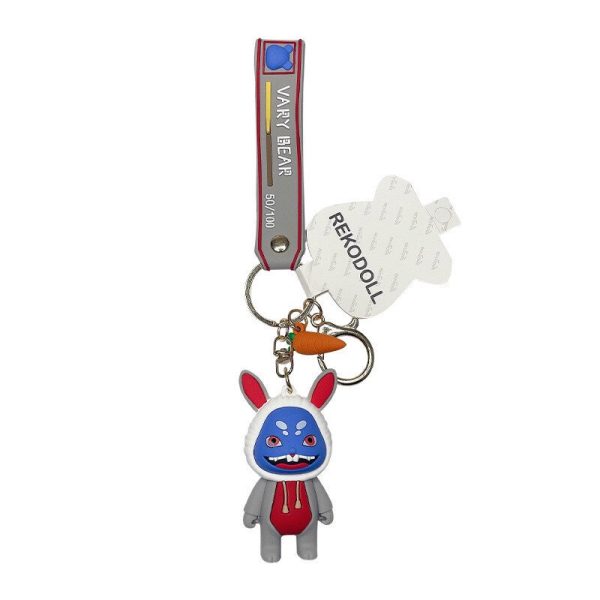 Little Hero Second Generation Keychain Doll Alliance Trendy Personalized Car Accessories Cute Bag Pendant Genuine - 图片 5