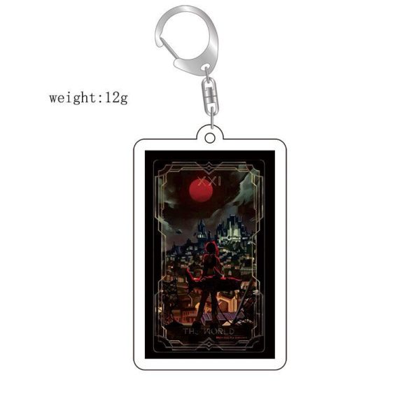 Game peripherals: League of Legends: Battle of Two Cities - Akkinks Acrylic Keychain Pendant Gift - 图片 2