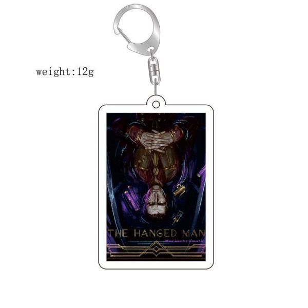 Game peripherals: League of Legends: Battle of Two Cities - Akkinks Acrylic Keychain Pendant Gift - 图片 4