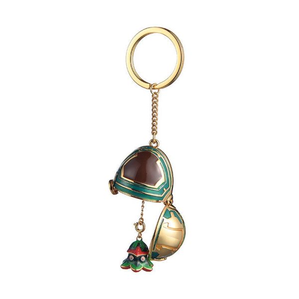 League of Legends Little Hero Easter Egg Pendant LOL Teamfight Gold Shovel Battle Necklace Gift Keychain - 图片 6