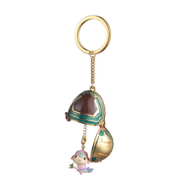 League of Legends Little Hero Easter Egg Pendant LOL Teamfight Gold Shovel Battle Necklace Gift Keychain - 图片 8