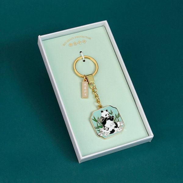 Pin Zhuo Hao Li · 2025 New Ruishou Chinese style Keychain Pendant Customized High end Hanging Decoration Palace Museum Souvenir Gift - 图片 4