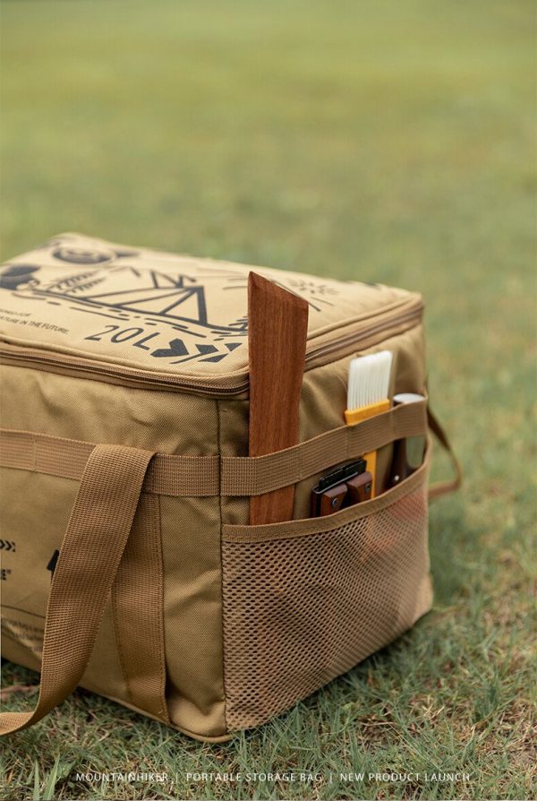 Mountain Guest · Kitchenware Storage Bag Portable Outdoor Camping Equipment Large Capacity Storage Box - 图片 4