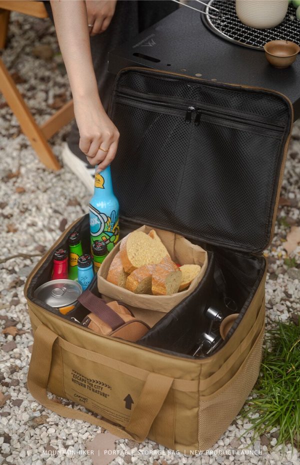 Mountain Guest · Kitchenware Storage Bag Portable Outdoor Camping Equipment Large Capacity Storage Box - 图片 2