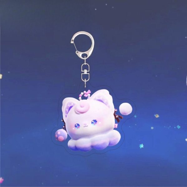 Tang Fu · Egg Boy Shark Liwa Keychain Trendy Play Battle Octopus Cat Cartoon - 图片 2