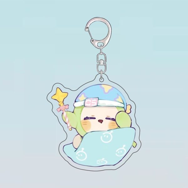 New Egg Boy Party Super Arena Q Edition Keychain Game Cartoon Cute Hanging Bag Pendant - Image 6