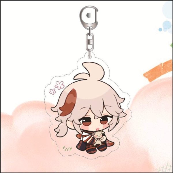 Q-version acrylic keychain pendant cartoon cute new product Wanye friend keychain anime cartoon