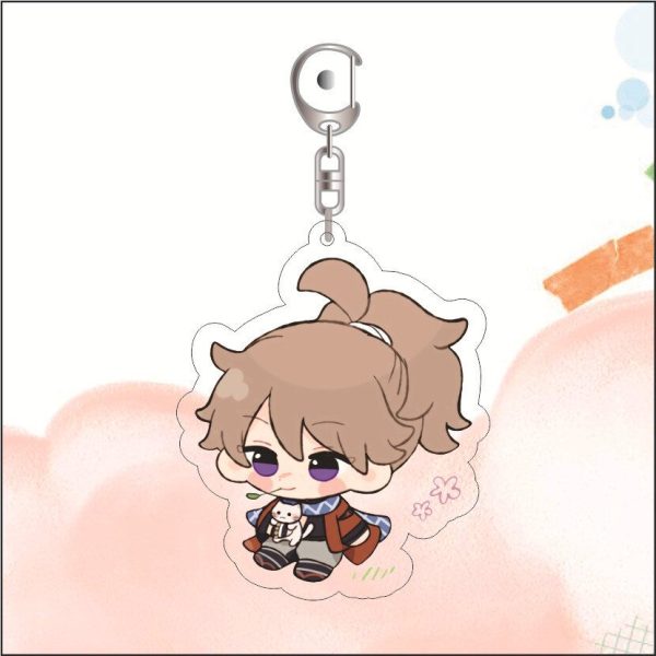 Q-version acrylic keychain pendant cartoon cute new product Wanye friend keychain anime cartoon - 图片 2