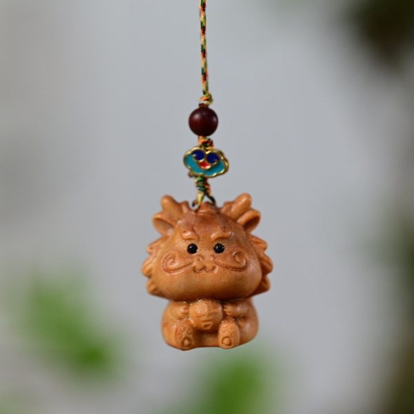 Twelve Zodiac Car Keychain, Mobile Bag Pendant, Safe, Cute, Exquisite, unisex - 图片 8