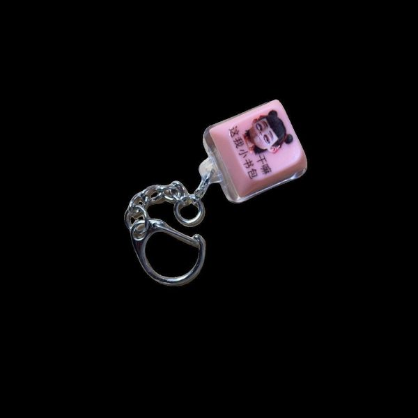 Nezha 2: The Magic Child Roars in the Sea, Boiling in the Sea, Surrounding Emojis, Glowing, Decompression, Voice Creation, Button Pendant, Keychain - Image 3