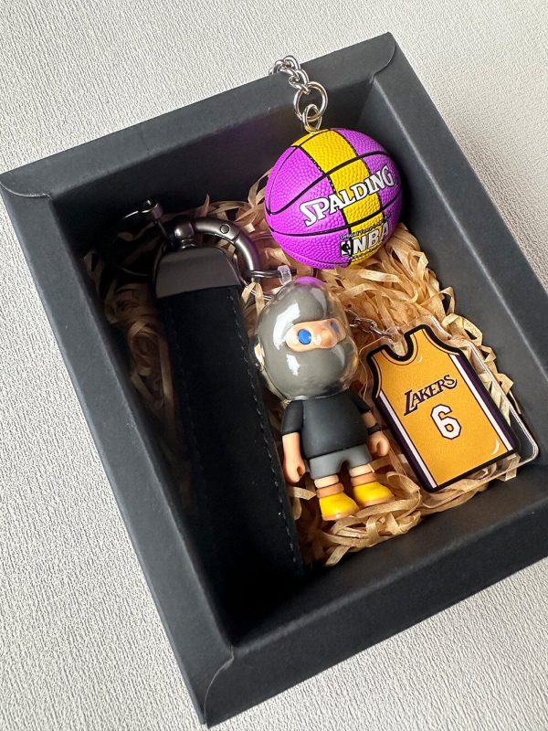 James | NBA basketball star keychain gift Bob doll collaboration birthday gift basketball gift - 图片 6