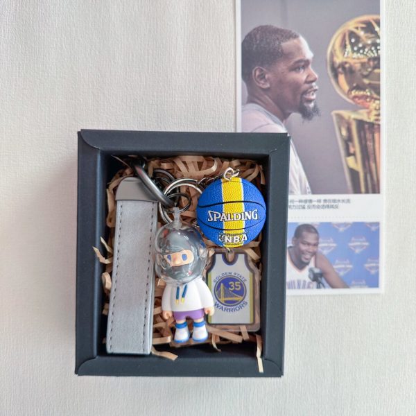 Durant | Co branded jersey, basketball keychain, birthday gift, fan gift, NBA star merchandise gift - 图片 2