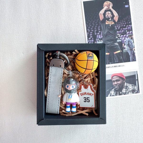 Durant | Co branded jersey, basketball keychain, birthday gift, fan gift, NBA star merchandise gift - 图片 4