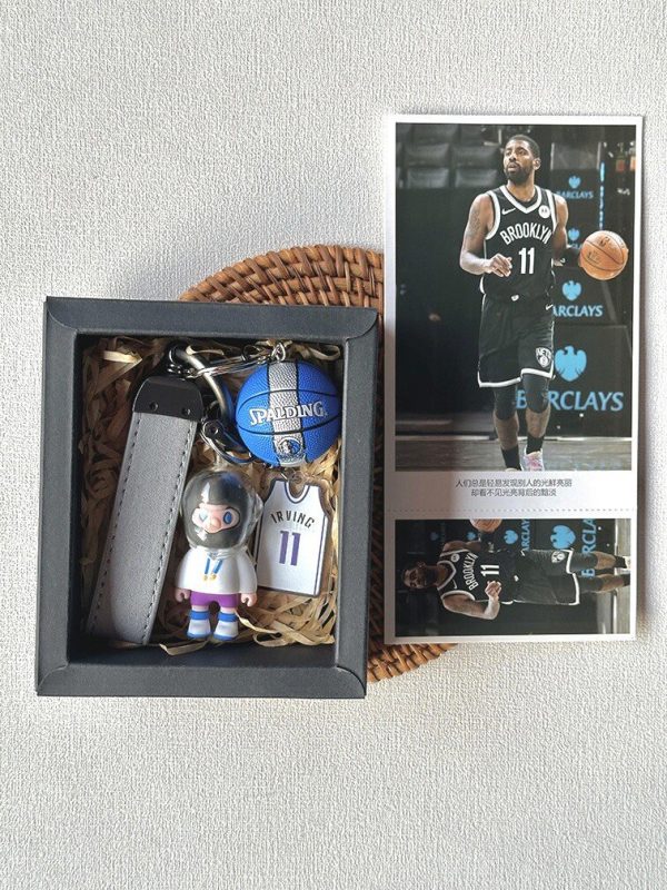 Irving | Co branded jersey, basketball keychain, birthday gift, fan gift, NBA star merchandise gift - 图片 4