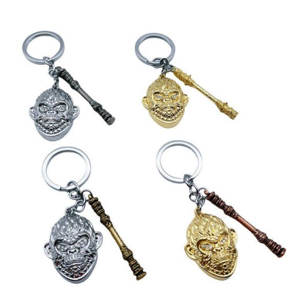 Mythical Wukong Mini Ruyi Golden Hoop Stick, Wukong Handheld Model, Keychain, Game Accessories, Backpack Pendant - 图片 4