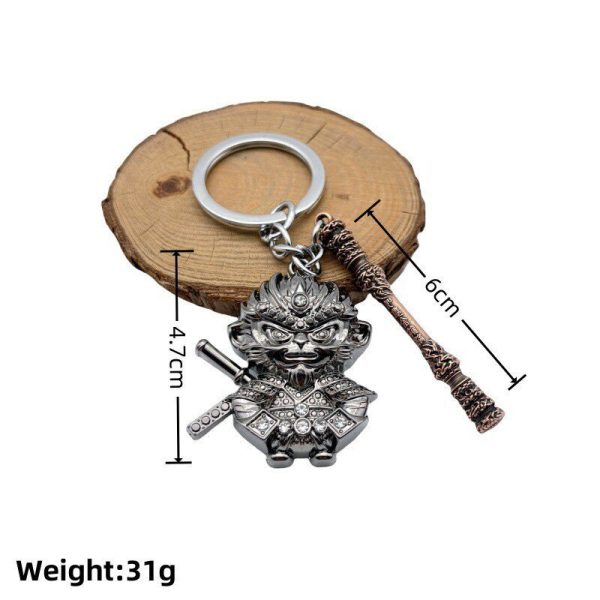 Mythical Wukong Mini Ruyi Golden Hoop Stick, Wukong Handheld Model, Keychain, Game Accessories, Backpack Pendant - Image 6