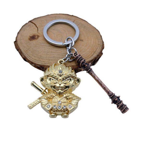 Mythical Wukong Mini Ruyi Golden Hoop Stick, Wukong Handheld Model, Keychain, Game Accessories, Backpack Pendant - Image 8